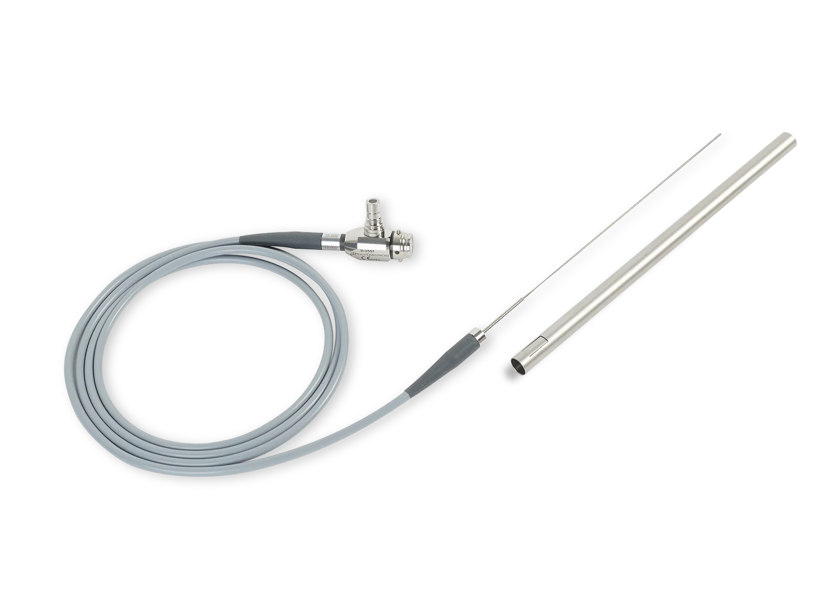 Semi-rigid Endoscopic Optic Fiber